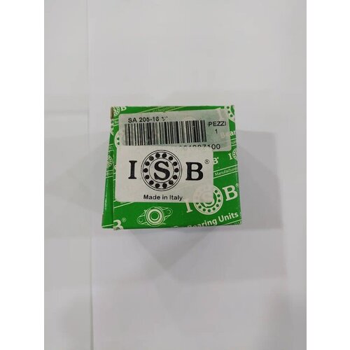 Подшипник ISB SA205-16 (RA100RRB; UY205-100) шариковый радиальный 25.4*52*30.5/0.220