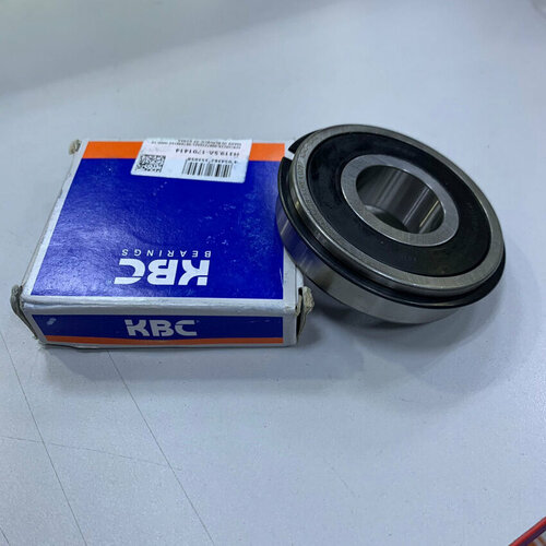 Подшипник коробки передач c проточкой и стопором KBC 63/28 (Корея) (28*68*18), аналог 63/28DDUNR (NSK)
