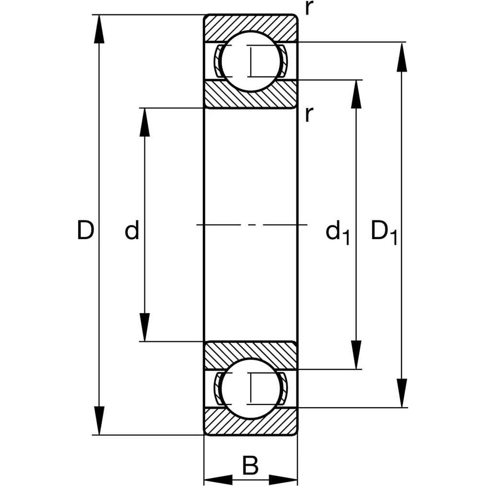 Подшипник URB 16005