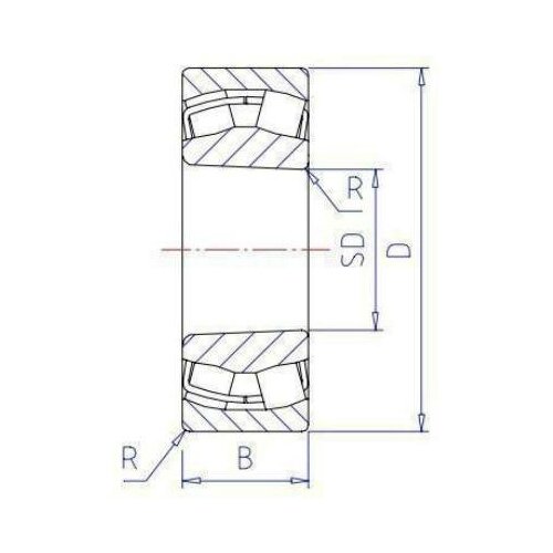 NSK 22226EAE4 Подшипник 22226EAE4 NSK