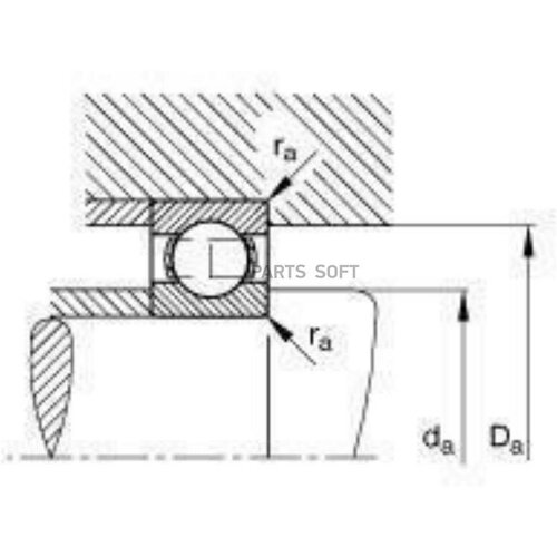 NSK 6322 Подшипник генератора NSK 6322