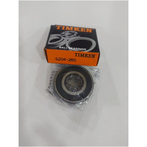 Подшипник 6204-2RS шариковый 20*47*14/0,106 Timken