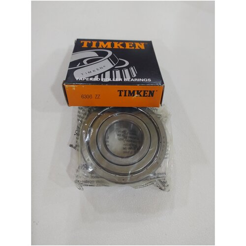 Подшипник 6306 ZZ шариковый 30*72*19/0,350 Timken