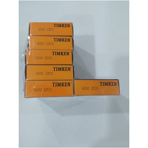 Подшипник 6202 ZZС3 шариковый радиальный Timken 15*35*11/0,044