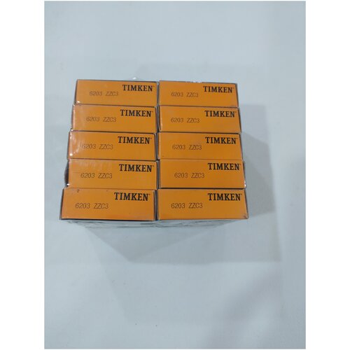 Подшипник 6203 ZZС3 шариковый радиальный Timken 17*40*12/0,070