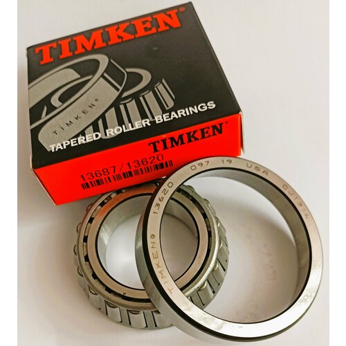 Подшипник TIMKEN 13687/13620 роликовый радиально-упорный однорядный (38,1х69,012х19,05)
