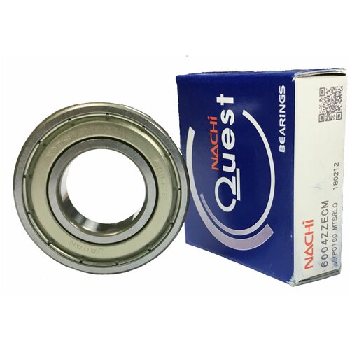 Подшипник 6004-2Z (6004-ZZ) (80104) NACHI Япония. Made in Japan