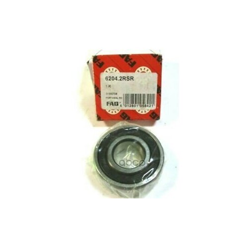 Fag.6204.2rsr_подшипник Шариковый! Закрытый Вилки Сцепления 6204-2rs1/C4 20x47x14 Scania Fag арт. 62042RSR