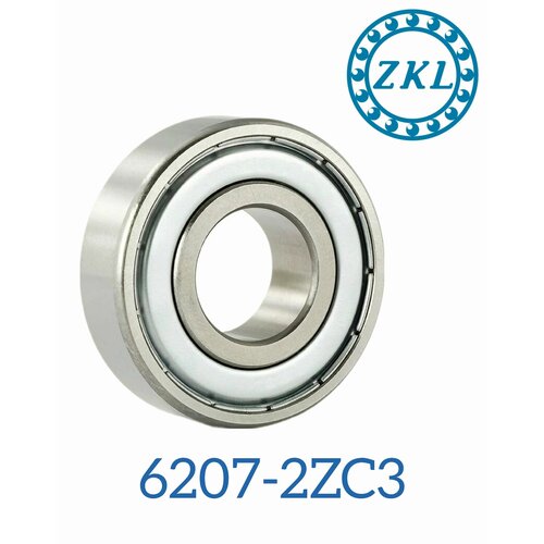 Подшипник ZKL 6207 (2ZC3) 35ммх72ммх17мм