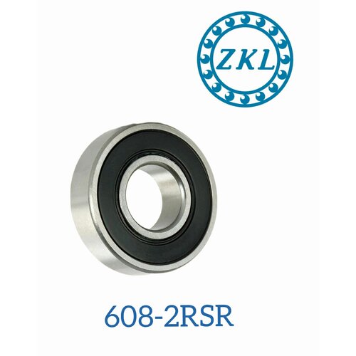 Подшипник ZKL 608-2RSH для самоката, скейтборда 8мм*22мм*7мм