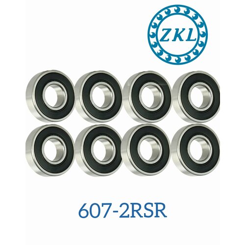 Подшипник ZKL 607-2RSH 8 шт. 7мм*19мм*6мм