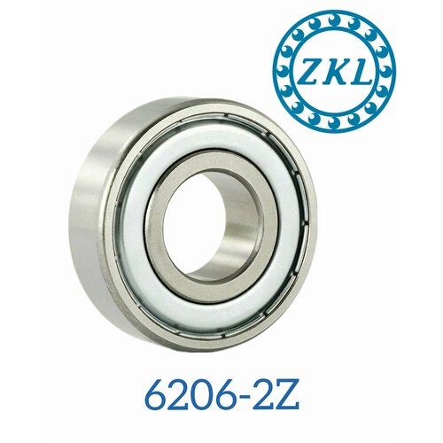 Подшипник ZKL 6206 (2Z) 30ммх62ммх16мм
