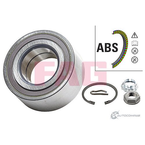 Подшипник ступицы PEUGEOT 206,306,307 CITROEN C2, C3, C4 передней FAG FAG 713640180