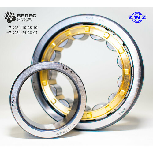 Подшипник NU310EM (32310, P009D-1) ZWZ (50x110x27)