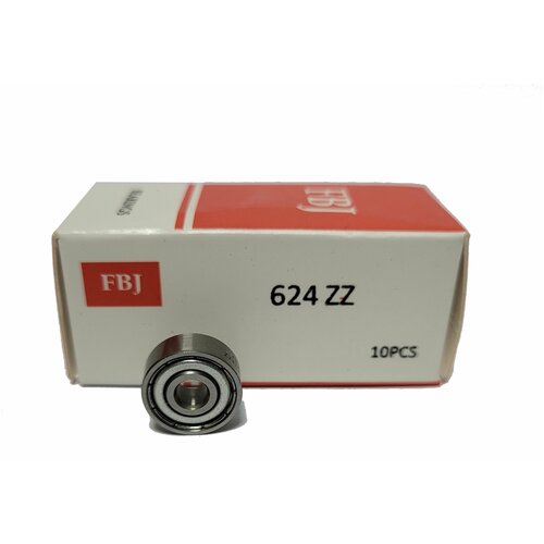 Подшипник 624-2Z (624-ZZ) (80024) FBJ Japan