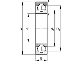 Подшипник URB 16009