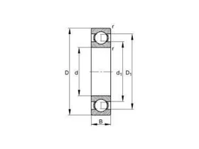 NSK 6808DD Подшипник 6808DD NSK