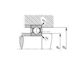 Подшипник Кпп 28/68/18, Шариковый Nsk  63/28-DDU NSK 6328DDU