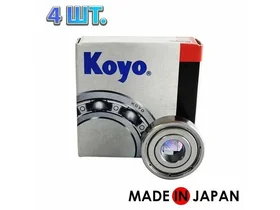 Комплект 4 шт. 608-ZZ (80018) подшипник KOYO Япония Для самокатов, роликов, скейтбордов и т. п. ABEC-9