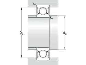 FAG 62032RSR FAG.6203.2RSR_подшипник генератора! 40x17x12 BOSCH \ 1шт