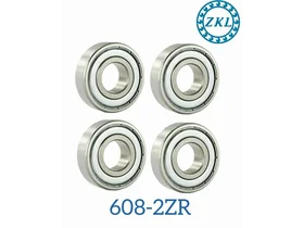 Подшипник ZKL 608-2ZR для самоката, скейтборда 4 шт. 8мм*22мм*7мм