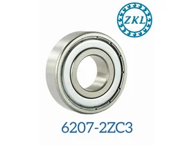 Подшипник ZKL 6207 (2ZC3) 35ммх72ммх17мм