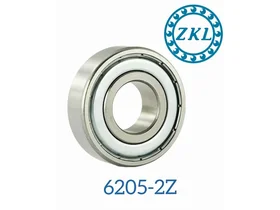 Подшипник ZKL 6205 (2Z) 25ммх52ммх15мм