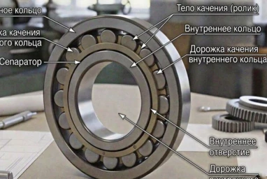 Роликовые подшипники качения: классификация, конструкция и применение